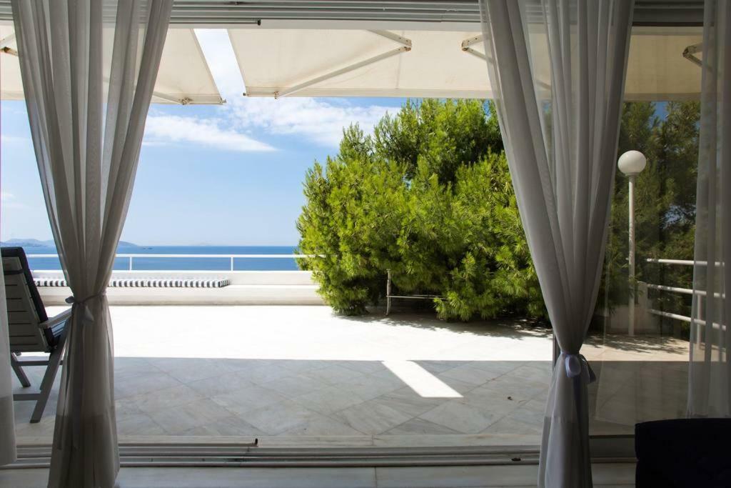 Beautiful, Private Villa By The Sea Agia Marina (Attica) Exterior foto