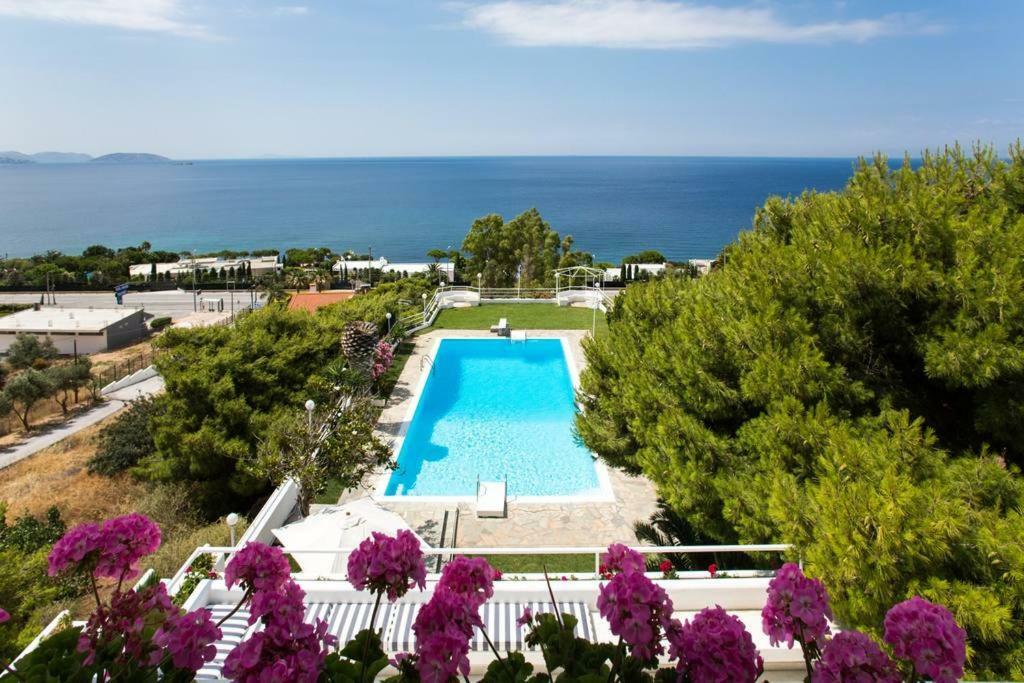 Beautiful, Private Villa By The Sea Agia Marina (Attica) Exterior foto