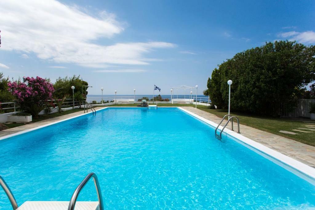 Beautiful, Private Villa By The Sea Agia Marina (Attica) Exterior foto